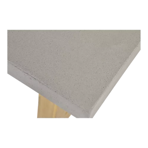 In And OutdoorMatch Tuintafel - 250x100x77 cm - Acaciahout - Polystone tafelblad (105859)