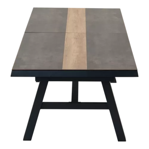 In And OutdoorMatch Uitschuiftafel - 243/303x102 cm - Aluminium - 6 mm HPL (105921)