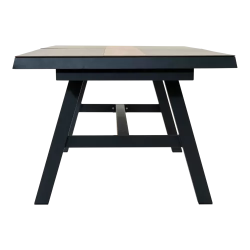 In And OutdoorMatch Uitschuiftafel - 243/303x102 cm - Aluminium - 6 mm HPL (105921)