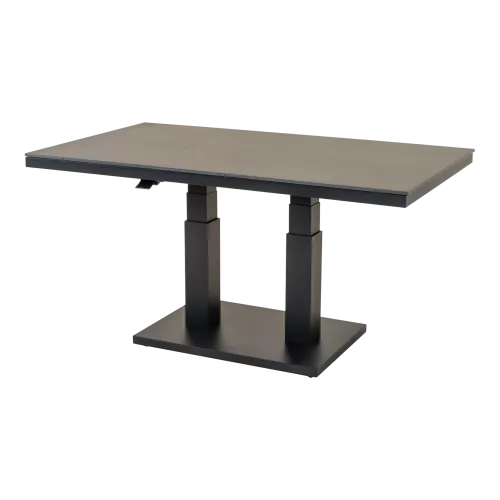 In And OutdoorMatch Loungetafel - Verstelbaar - 140x80x49/72 cm - Gesinterd Steen (105933)