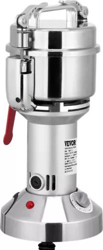 merkloos Elektrische graanmolen 300g maalmachine 1900W Multifunctionele keukenmolen Meelpoedermachine Timing droogmolen (6097712638601)