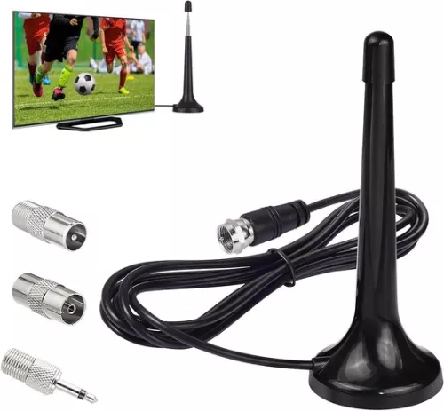 DAB/FM-tunerantenne - Telescopische binnenantenne met magnetische voet