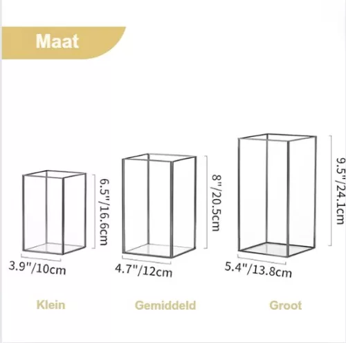 Kaarsenhouder - Kaarsenstandaard - Kandelaar - Decoratie - Kaarsenschaal