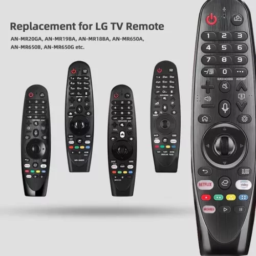 merkloos Magic Remote Control voor LG Smart TV - Vervanging met spraakfunctie - Universeel - Geschikt voor veel LG Smart TV-modellen. (8785309239703)