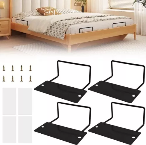 Matrasbevestigingsstangen - Voorkomt wegglijden - 4 stuks - Antislip