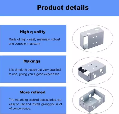 Merkloos Bevestigingsset voor jaloezieën - Set van 4 - Geschikt voor houten jaloezieën (9506386558582)