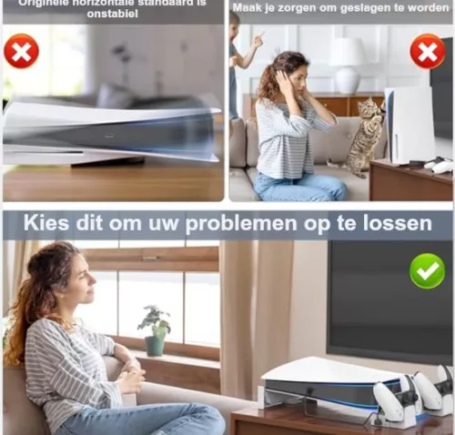 merkloos Ventilator geschikt voor Playstation 5 - USB Koelventilator PS5 Accessoires (6150719187104)