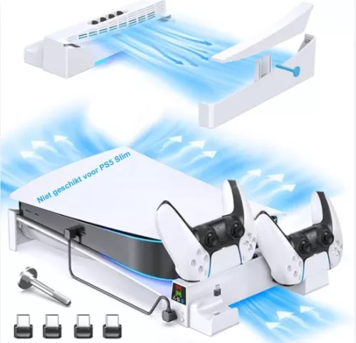 Ventilator geschikt voor Playstation 5 - USB Koelventilator PS5 Accessoires