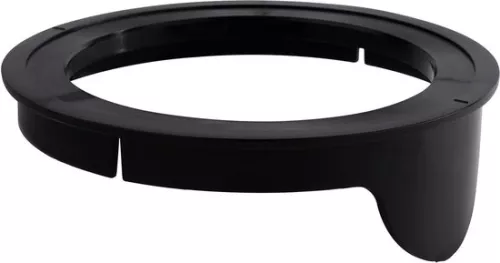 merkloos Mengbeker met deksel - maatbeker voor vloeistoffen suiker bloem - 1 liter - Ø 125 cm - 16 cm - vaatwasserbestendig - Frans grijs (8785306018172)