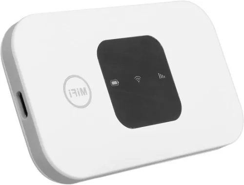 Draagbare wifi-router – 4G mobiele hotspot – Verbind tot 10 apparaten – Hoge snelheid 2100 mAh USB-aangedreven mobiele wifi-hotspot voor op reis – Internationaal gebruik