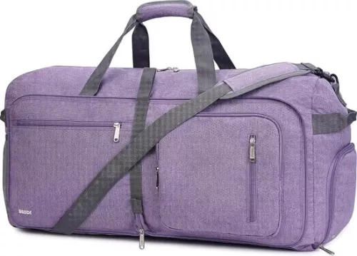 Opvouwbare reistas, 60-100 liter, superlichte reistas voor bagage, sport, fitness, waterdicht nylon, paar 85l