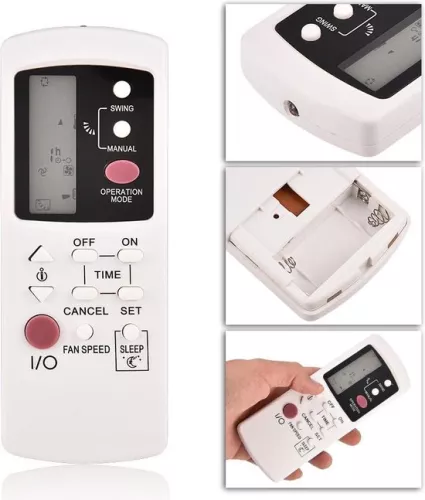 merkloos Vervangende afstandsbediening voor Galanz airconditioning GZ-1002B-E3 - Vervanging voor Galanz GZ-1002A-E3 GZ-1002B-E1 - Nodig. (8785304991712)