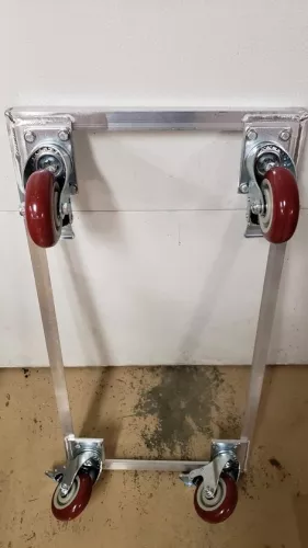 merkloos Zware zwenkwielen - Zware zwenkwielen / trolleywielen voor meubels, 4 stuks (8785292191767)