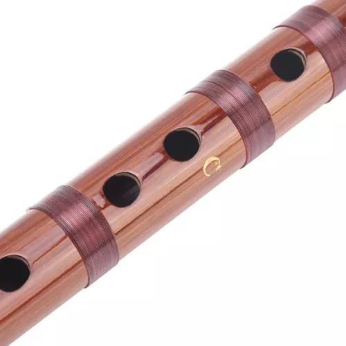 Bittere bamboefluit, traditioneel Chinees instrument met opbergdoos, voor beginners - C-toonaard