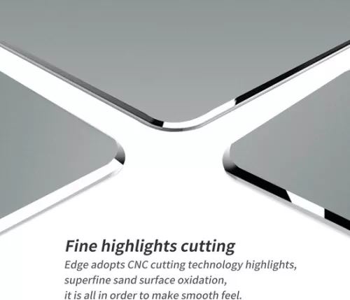 merkloos Ultradunne aluminium muismat - waterdicht, betrouwbaar en nauwkeurig - medium grijs (9506461148554)