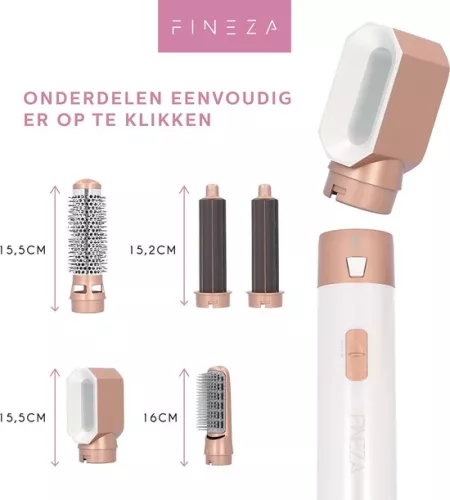 merkloos ShopGlobe Föhnborstel - Krulborstel - Airstyler - Multistyler - Heteluchtborstel (9501478914666)