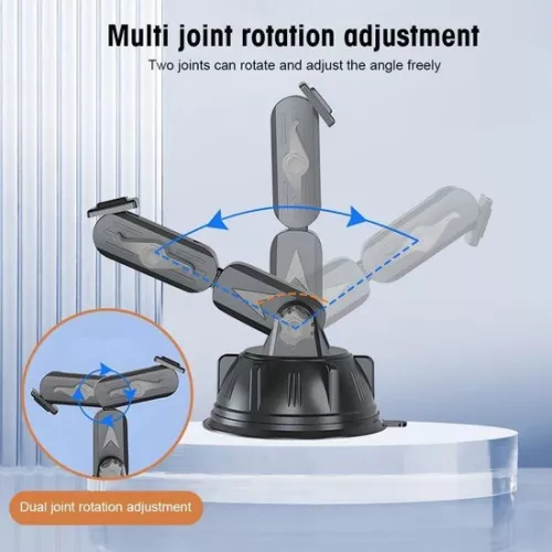 merkloos Multifunctionele zuignap bekerhouder voor auto, boot, kajak, surfplank en camper met verstelbare wandbevestiging (6152328592522)
