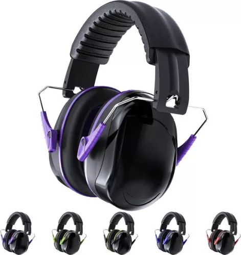 Noise-cancelling koptelefoon - Gehoorbeschermers voor volwassenen - Gehoorbescherming - Werkt perfect tegen harde geluiden!