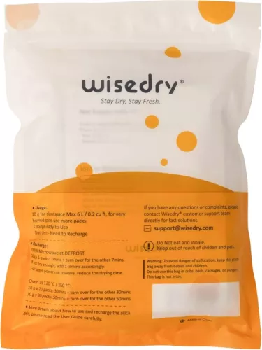 merkloos Silicagelzakjes met vochtindicator - 10 g x 30 stuks voor vochtverwijdering (6152642770774)