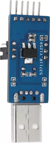 merkloos USB naar IIC I2C UART-converteradaptermodule - Downloaden van seriële gegevens-ISP-programma - Weergave van LED-lampstatus - Spanningsuitgang. (8785310337641)