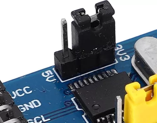 merkloos USB naar IIC I2C UART-converteradaptermodule - Downloaden van seriële gegevens-ISP-programma - Weergave van LED-lampstatus - Spanningsuitgang. (8785310337641)