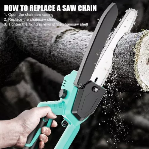 merkloos Zaagketting 20 cm 11 mm 33 TG compatibel met Einhell ForteXXA 18-20 TH & GC-LC 18-20 Li T - Ketting met lage terugslag - WORX WG349E.9. (6152356614661)