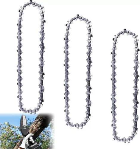 Zaagketting 20 cm 11 mm 33 TG compatibel met Einhell ForteXXA 18-20 TH & GC-LC 18-20 Li T - Ketting met lage terugslag - WORX WG349E.9.