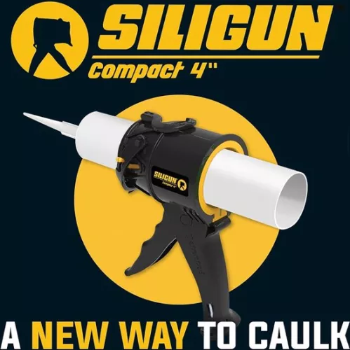 merkloos Anti-druppel kitpistool voor extreme toepassingen - Gepatenteerd, nieuw en innovatief ontwerp - Lichtgewicht ABS-frame - Voor de kleinste tot de grootste klussen - Professioneel gebruik (8785301319779)