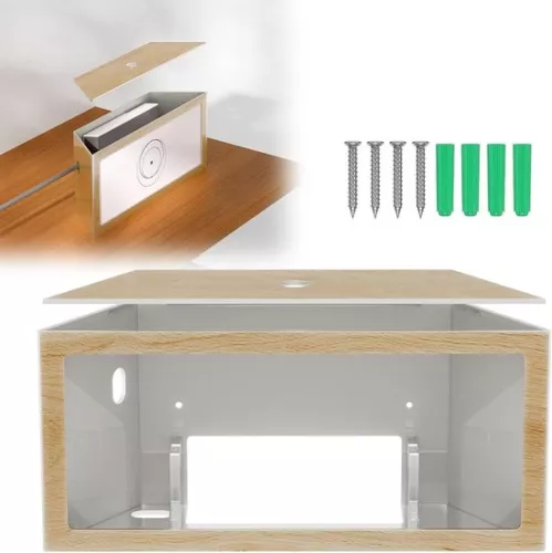 Alles-in-één Starlink Gen 3 routerhouder - Montageset voor mesh-router en V3-voeding met ethernetadapter - Muurbevestiging voor krachtige standaard schotelantennes.