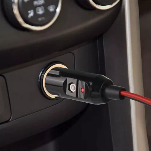 merkloos Verlengkabel voor sigarettenaansteker - 3 m waterdicht - 20 AWG - 15A zekering - 12V/24V - DC-adapter voor boot en motorfiets (8785305910729)