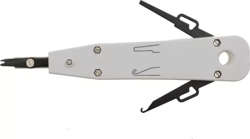 merkloos PREMIUM LAN-netwerktesterset - inclusief koffer - RJ45 / RJ12 / RJ11 / CAT5 / CAT5e / Cat6 / UTP / LAN - kabeltester met krimptang en LSA-tang (8720514720066)