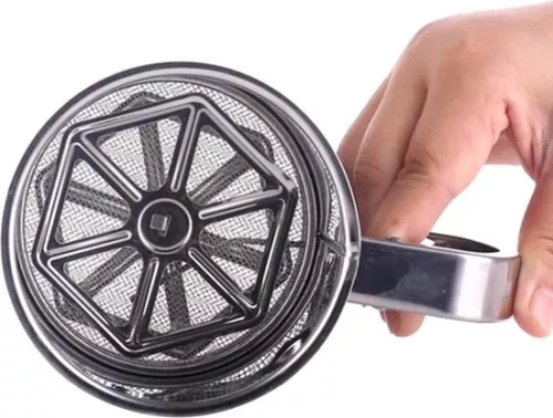 merkloos Sieb, Mehlsieb, Puderzucker, Küchensieb - Edelstahl - 500 g (4800437595256)