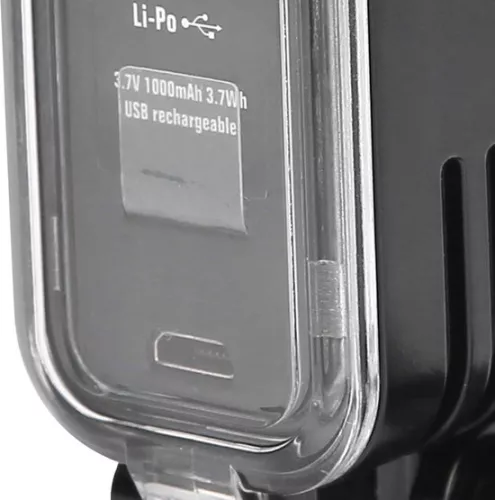 merkloos Waterdichte LED-videolamp voor camera's - Dimbare onderwaterlamp - Duiklamp - Compatibel met GoPro 4 3 2 1 . (8785311195400)