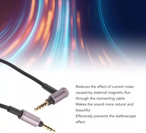 merkloos Vervangende upgrade-audiokabel voor Sony WH XB910N XB 950BT 900N 700 MDR 1A MDR 100abn MSR7 1rmk2 100AAP ATH MSR7 hoofdtelefoonkabel met microfoon. (6152348780718)