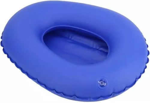merkloos Opblaasbare bedpan, vervaardigd met een eenmalig vormproces - Medische bedpan voor ouderen - Comfortabel en slijtvast - Dagelijks gebruik - Uitbreidbaar. (8785310281746)