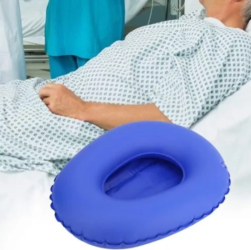 merkloos Opblaasbare bedpan, vervaardigd met een eenmalig vormproces - Medische bedpan voor ouderen - Comfortabel en slijtvast - Dagelijks gebruik - Uitbreidbaar. (8785310281746)