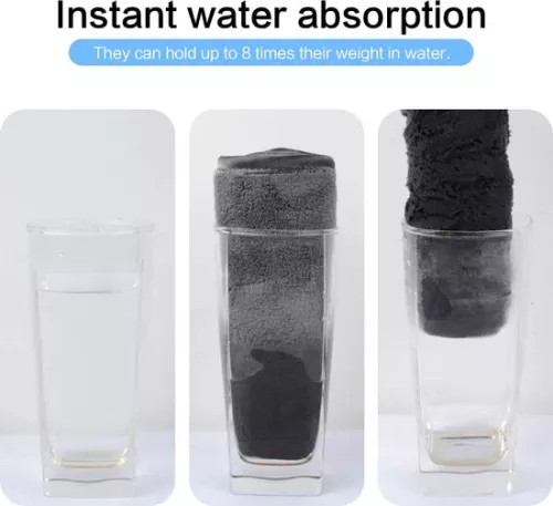 merkloos Microvezel make-up remover, zachte gezichtsreinigingsdoek, absorberende washand, gezichtstissues (8998339786677)