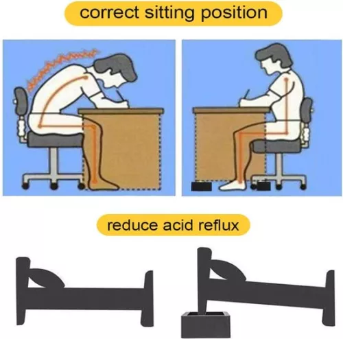 merkloos Set van 4 verstelbare bedverhogers - Robuuste meubelverhogers voor bedden - Stapelbaar en verstelbaar - 5 cm (6150704629688)