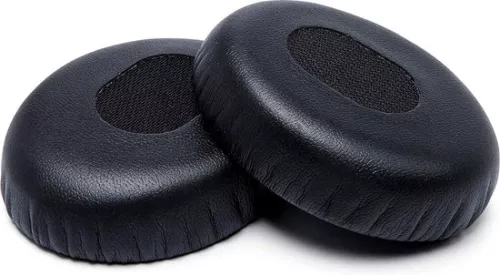 merkloos Vervangende oorkussens voor Bose QuietComfort 3 - Duurzaam leer - Zacht traagschuim - Extra dik - Compatibel met Bose QC3 On-Ear hoofdtelefoon - Zwart (8785304875401)