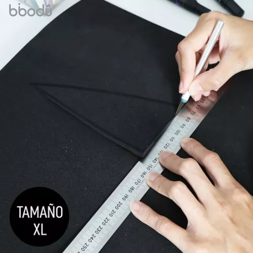 merkloos Verpakking met 2 rollen EVA-schuim 5 mm zwart schuimrubber schuimplaten - knutsel cosplay schuim knutselschuim - jongens meisjes - Velformaat 150 cm x 32 cm zwart (8785297503459)