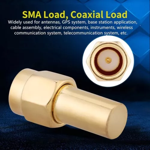 merkloos RF coaxiale afgestemde terminator, uitgangsvermogen 50 Ohm, 2 W - Verpakking van 5 (8785306330854)