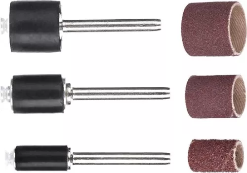 merkloos Inzetringen voor schuurbanden, schuurtrommels, stalen en koperen schuurschijven, 102 stuks - Schuurband, roterende schuurtrommel, schuurring voor slijpen en polijsten (in HTML). (8785310159922)