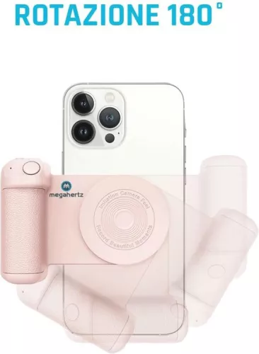 merkloos Stabilisatorhandgreep voor smartphonecamera's, ideaal voor selfies en video's - Perfect voor contentmakers en vloggers. (6152524975945)