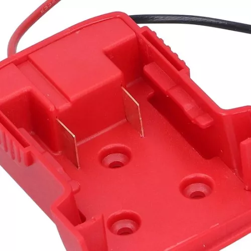 merkloos Adapter voedingsconnector met montagegat voor Milwaukee voedingsomvormer - Industriële benodigdheden 18V M18 XC18 (8785309121671)