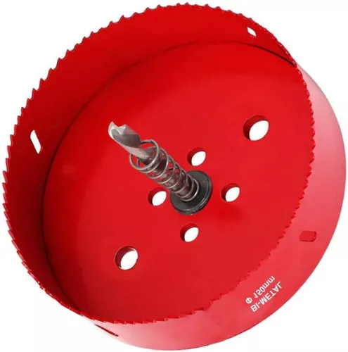 150mm gatzagen - Hole Saw Drilling Cutter van Cornhole - Heavy Duty Steel Design - Geweldig voor het maken van Cornhole Boards