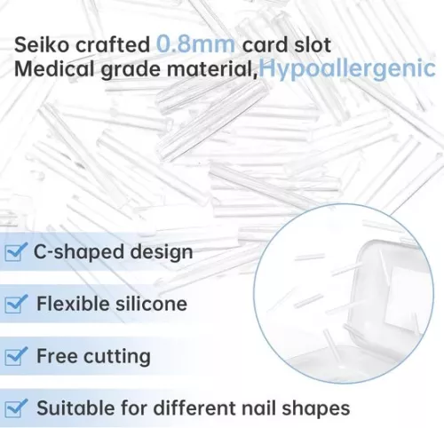 merkloos 40 stuks strips voor het gladmaken van ingegroeide teennagels, inclusief nagellifter, voor de correctie van ingegroeide teennagels. (9509465873675)