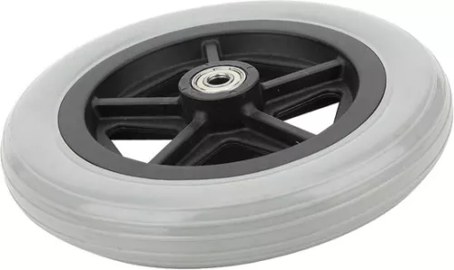merkloos 7 inch zwenkwielen voor rolstoelen - antislip rubberen wielen - vervangende wielen voor rollator - rolstoelaccessoires. (8785309323303)