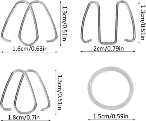 merkloos Ingegroeide teennagelcorrectiehaakje - Nagelcorrectiestrips, draadlifter voor herstel - Corrector voor dames en heren. (8785309165095)