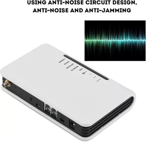 merkloos Analoge GSM-tafeltelefoon, draadloze terminal, GSM-module, quadband 850/900/1800/1900 MHz, ondersteuning voor ontvangst van vaste telefoonlijn, alarmopnamebox (EU-stekker), gateway. (9501231177833)