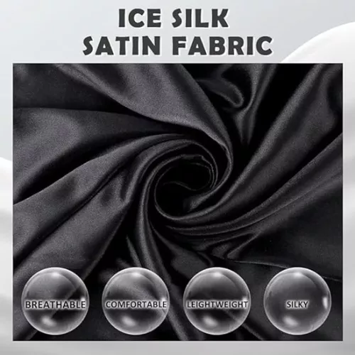 Sjaal - Dunne omslagdoek - 1 stuk - Stola - Neksjaal - Modieuze sjaal - Damessjaal - Zacht en huidvriendelijk - Lange satijnen sjaal - Sjaals voor avondjurken - Gebroken wit - 200*70 cm